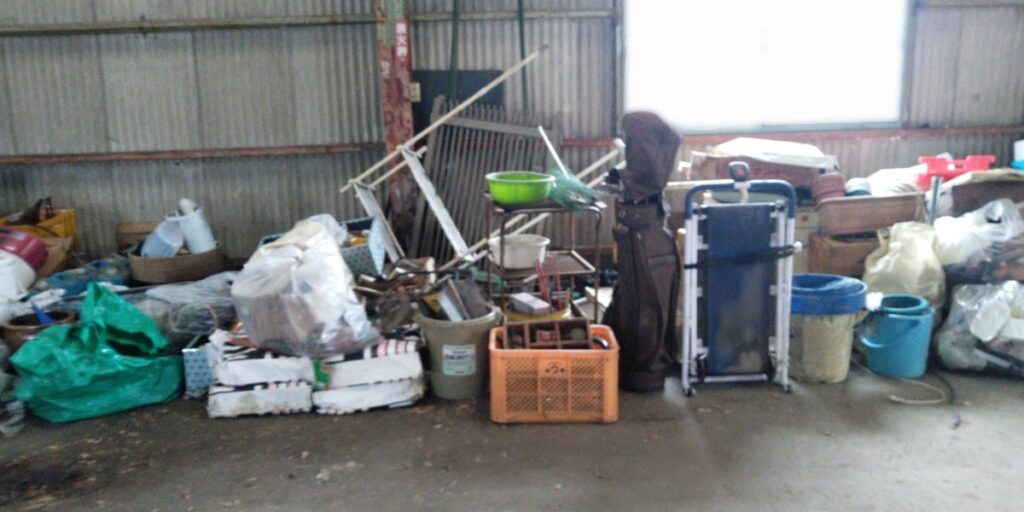 遺品整理、倉庫片付け
