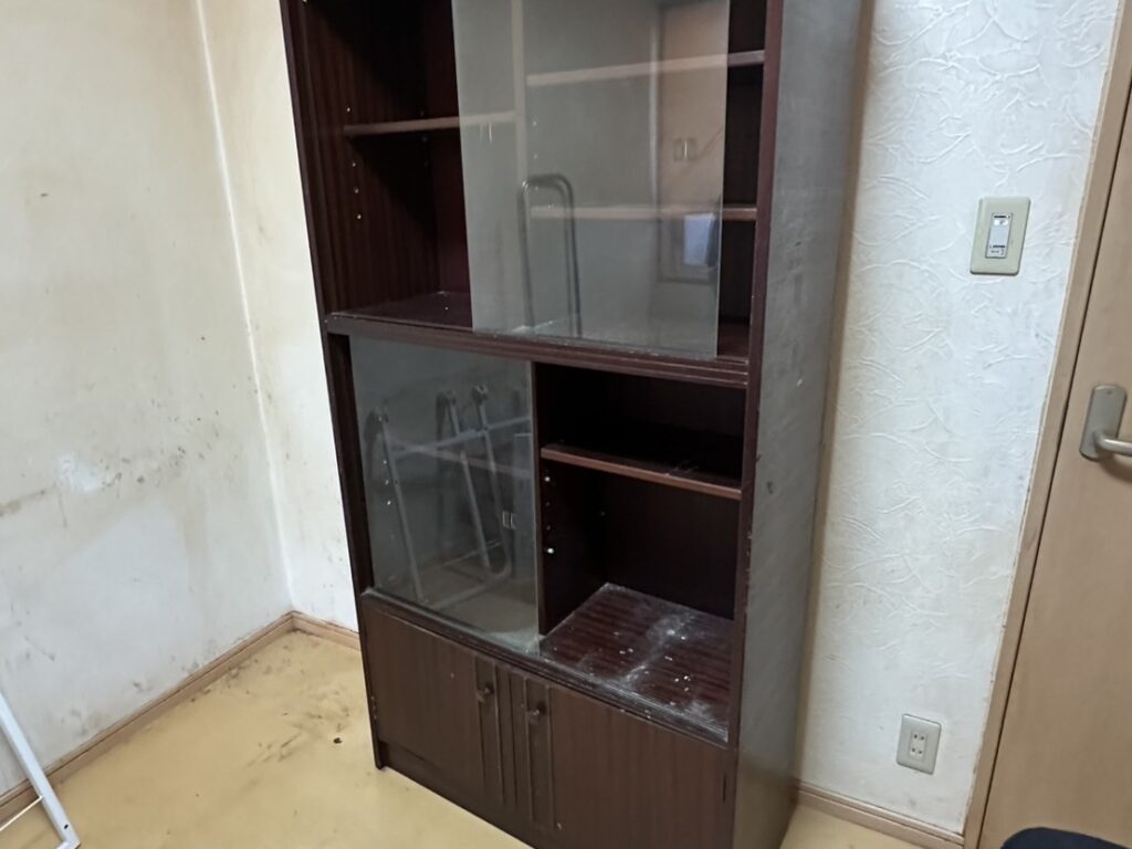 片付け　本棚